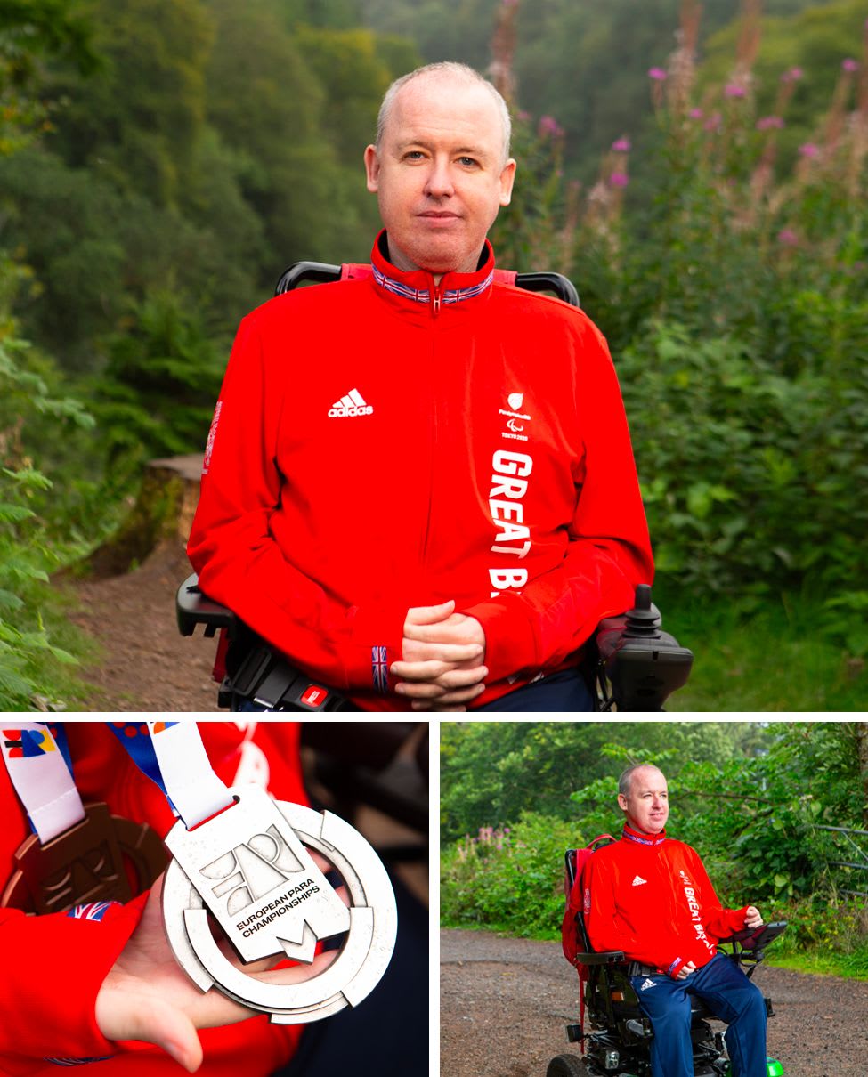 collage of images of Stephen McGuire at Chatelherault Country Park